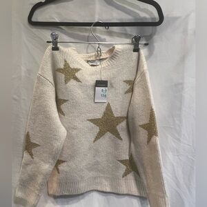 Primark Beige/Gold Star Sweater